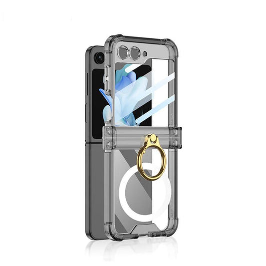 Transparent Ring Case For Galaxy Z Flip Series