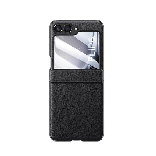 Simple Leather Case For Galaxy Z Flip Series