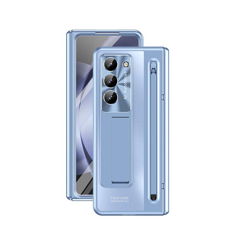 Electroplated Frosted Vertical Case For Galaxy Z Fold Series