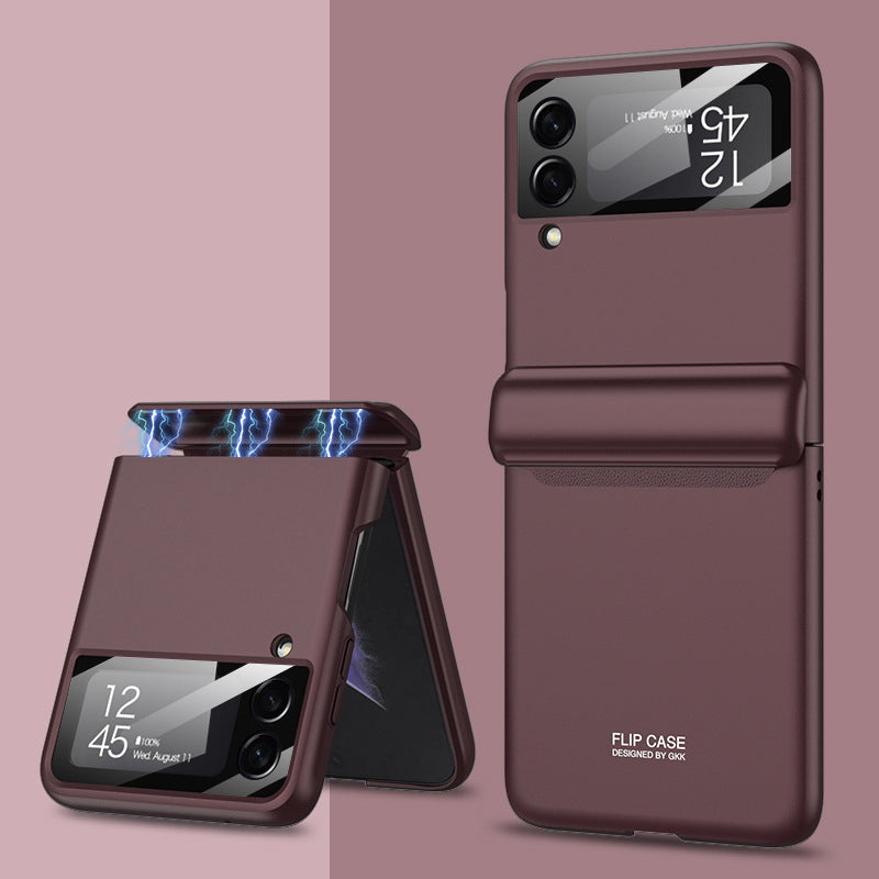 Magnetic Hinge Frosted Case For Galaxy Z Flip Series