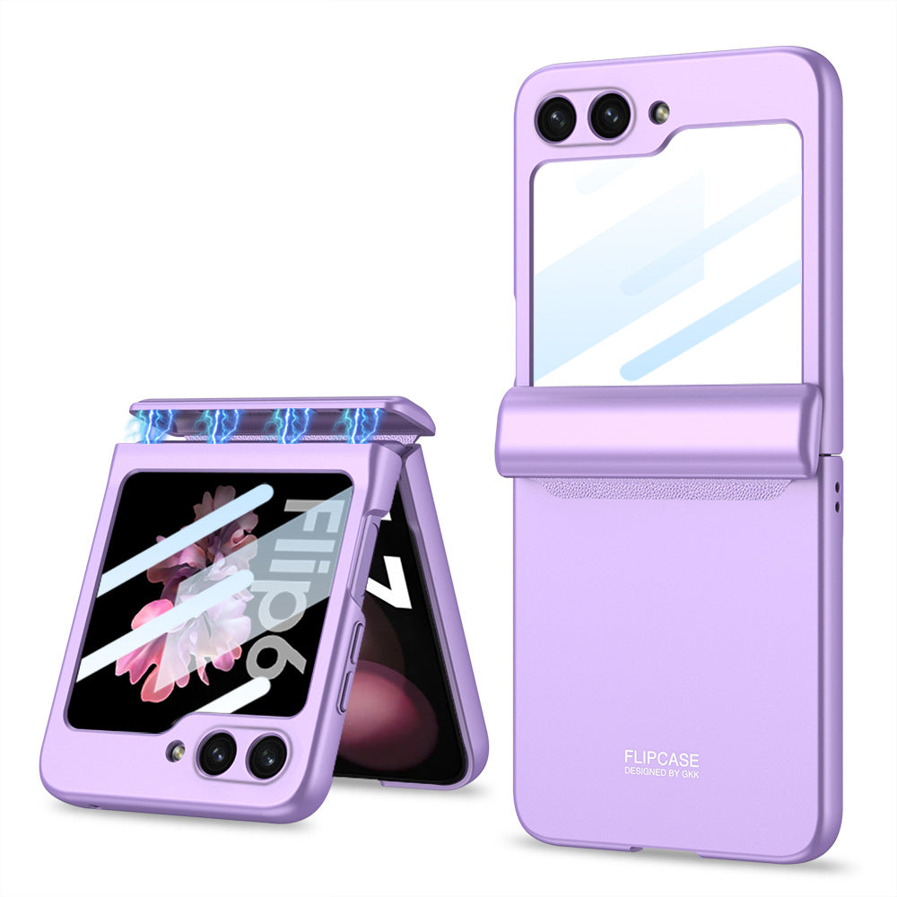 Magnetic Hinge Frosted Case For Galaxy Z Flip Series