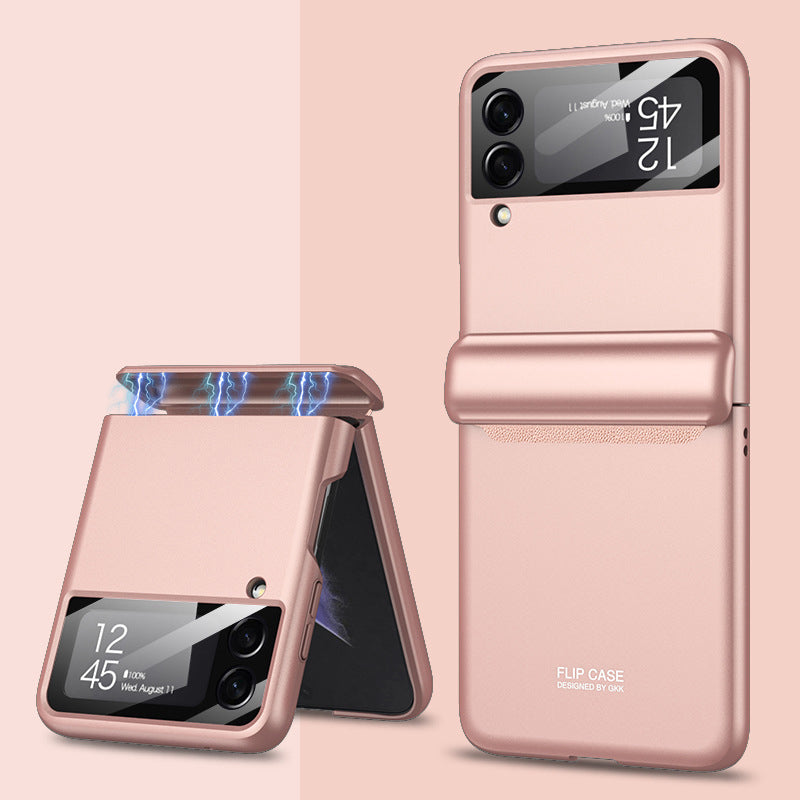 Magnetic Hinge Frosted Case For Galaxy Z Flip Series