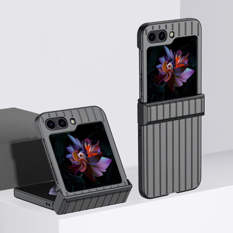 Hinged All-Inclusive Frosted Case For Galaxy Z Flip Series