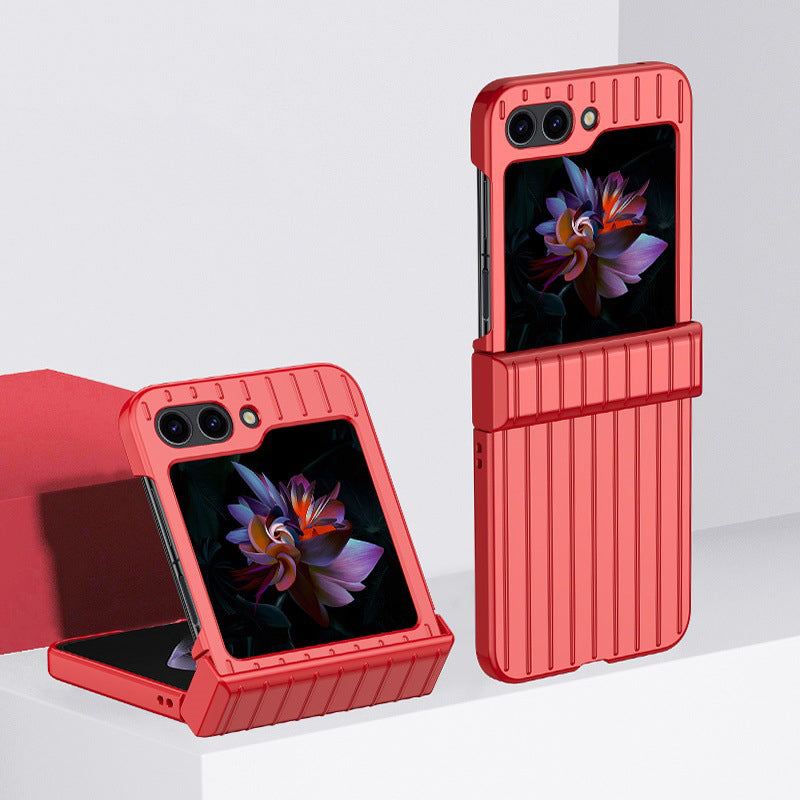 Hinged All-Inclusive Frosted Case For Galaxy Z Flip Series