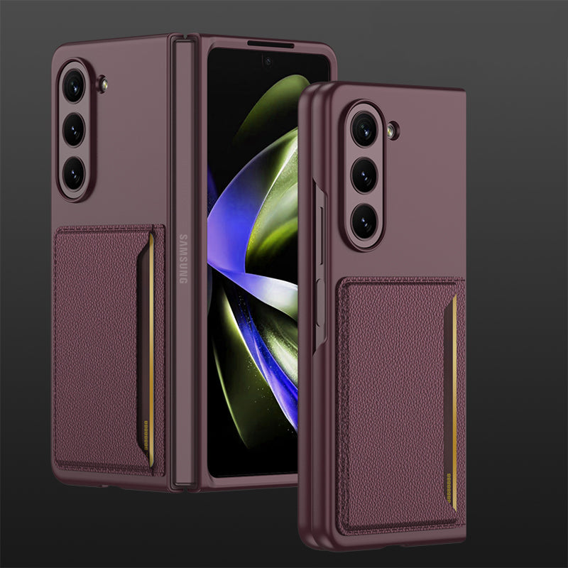 Folding Card Holder Case For Galaxy Z Fold Series