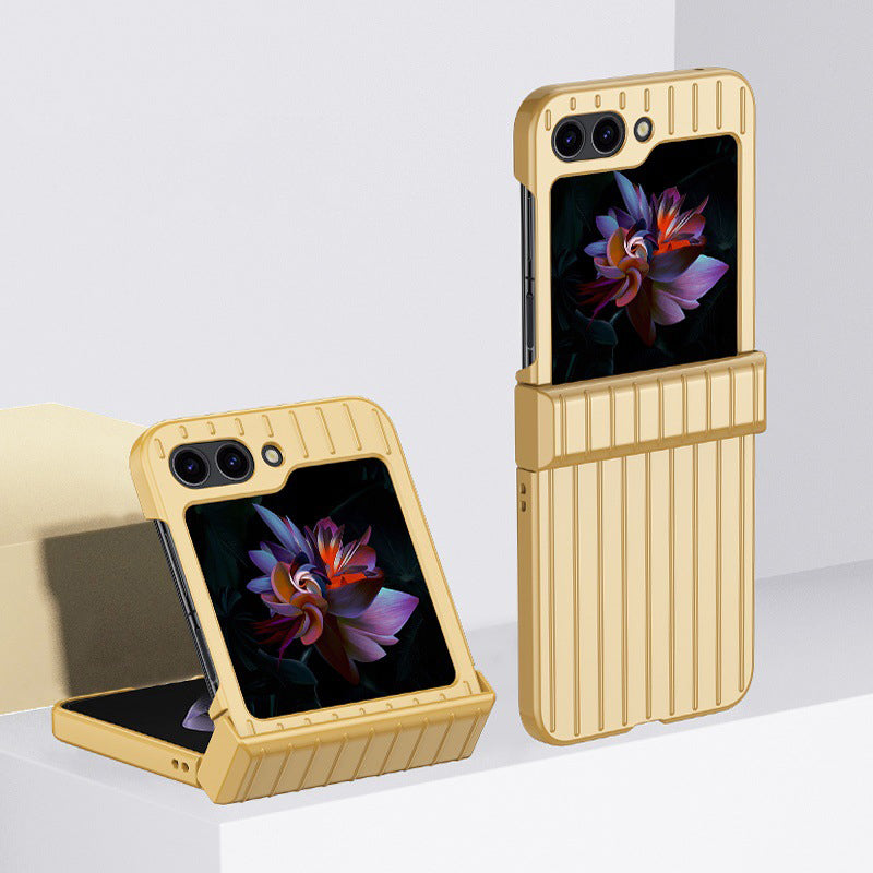 Hinged All-Inclusive Frosted Case For Galaxy Z Flip Series